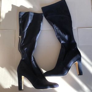 Ivanka trump knee high suede boots